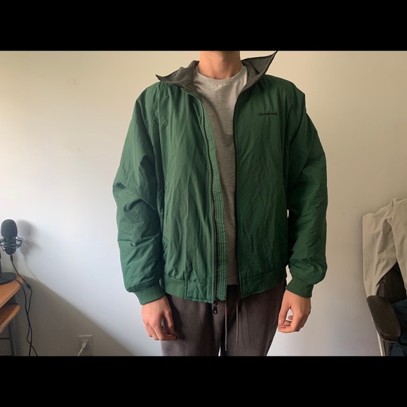 Devon & Jones green windbreaker size XL - Picture 2 of 6